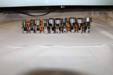  Mac Tools Swivel 38 Dr Universal Socket Set Lot Metric Tray Wobble 6pt