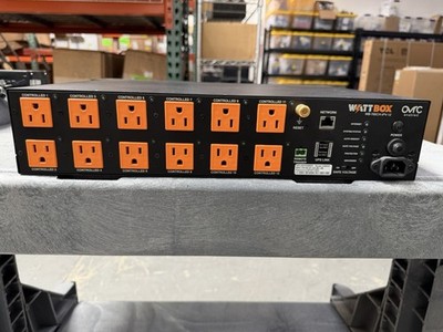 WattBox WB-700CH-IPV-12 12-Outlet Controlled Surge Protector 120V 12A 1440W 