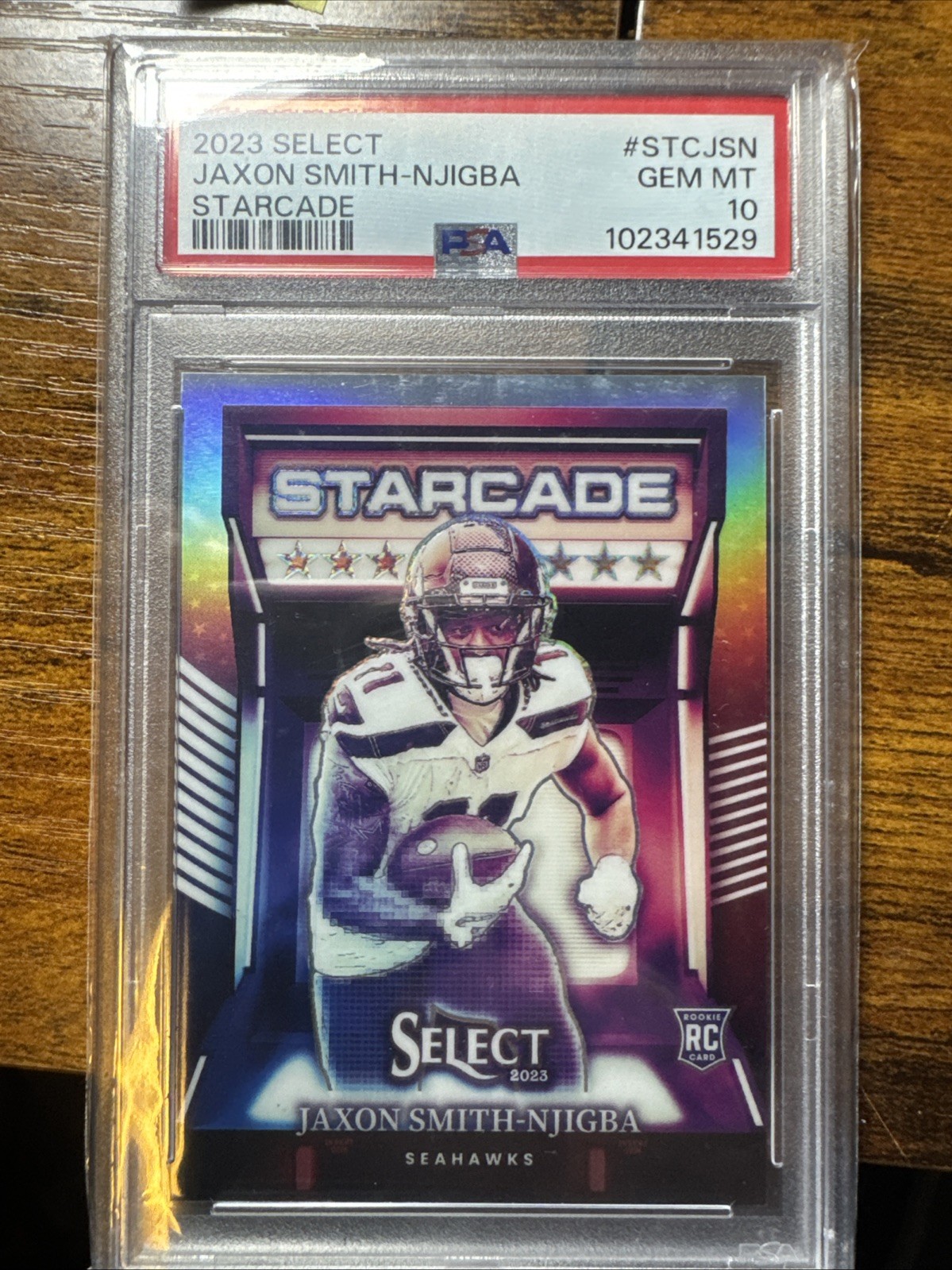 Jaxon Smith-Njigba Panini Select Starcade #STCJSN Base