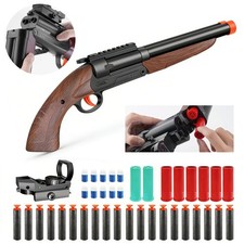 Weichgeschoss Pistole für Kinder Schaumstoff Blaster Spielzeug Set 20 Geschosse