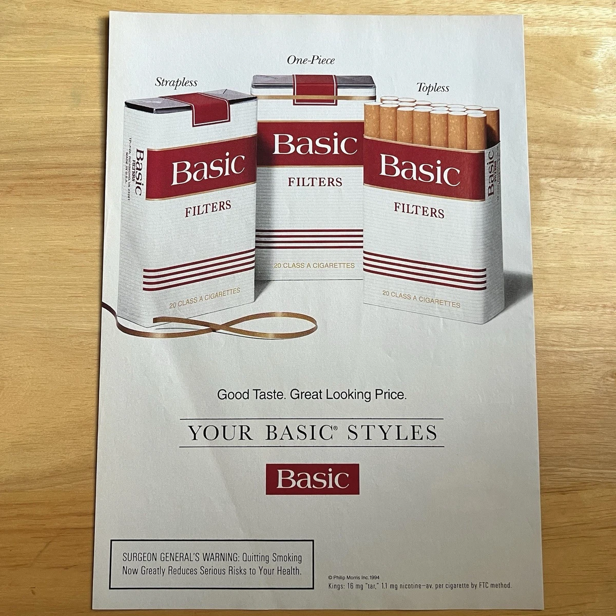 ebay cigarettes Basic Collectible Tobacco Cigarettes for sale