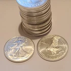 Roll of 20 - 2026 1 oz .999 Fine Silver American Eagle $1 Coin BU