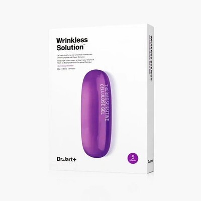Dr. Jart + Wrinkless Solution Sheet Mask Set Of 5 Dermask Intra Jet NIB 5/2027
