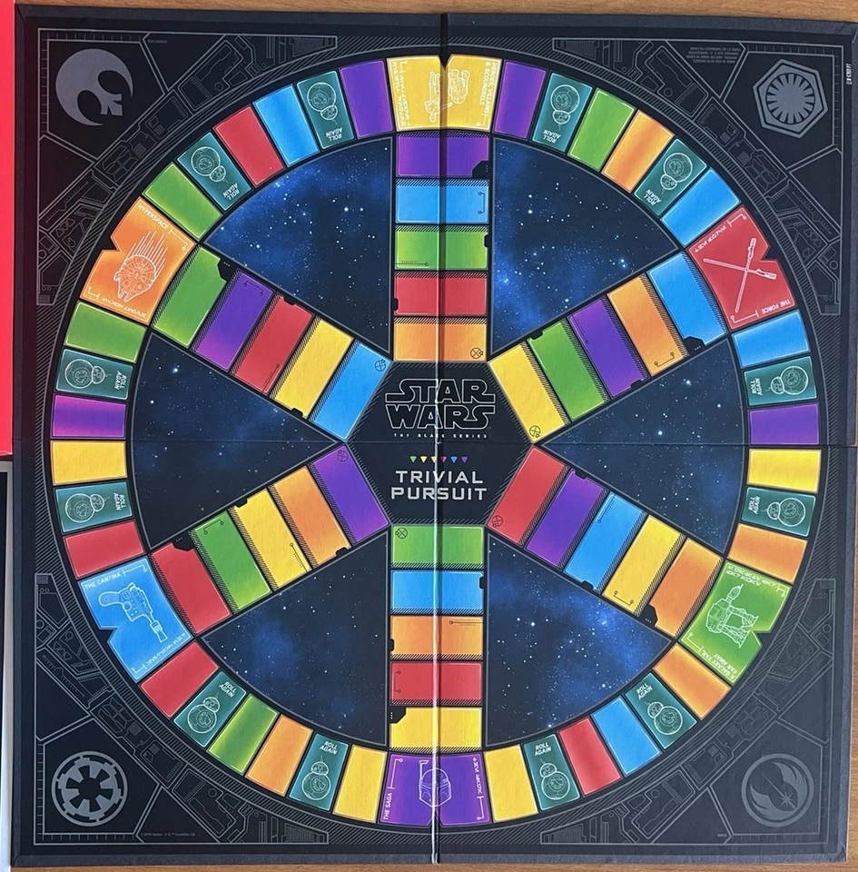 Hasbro Trivial Pursuit Star Wars The Black Series Edition Juego de Mesa Foto 4 de 4