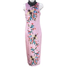 Modern Jaded London Maxi Dress Cottagecore Whimsigoth Botanical Streetwear Boho