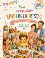 Kindergeburtstag Partyset, 8 Personen, Bunt, Papier, Geburtstag Deko