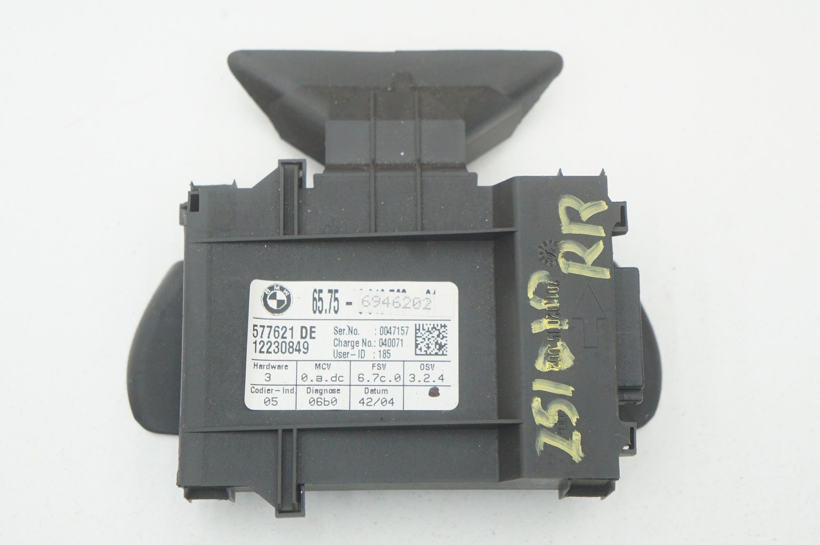 Ultra Sonic Computer Control Module OEM 65756946202 Rolls Royce Phantom Vii 2006