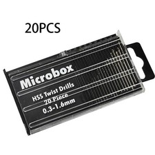 Essential tool for hobbyists and professionals 20pcs mini drill bit set
