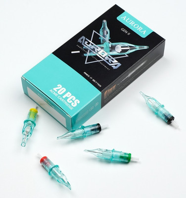20pcs/box Disposable Cartridg Tattoo Needles Sterile Stainless Steel RL RS CM M1