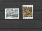 COLOMBIA,  1990, DOLPHINS, ANIMALS, 2v.     MNH,