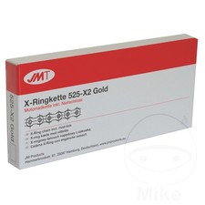 JMT X-Ring Chain 525 X2 Gold 110 Steel 1 pc For Yamaha XSR 900 A 2016-2018