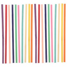 150 Pcs Flat Bamboo Strips for Basket Weaving Colored Cane Webbing Craft