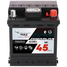 SilverMax EV 12V 45Ah 430A/EN E-Auto Bordnetzbatterie Starterbatterie