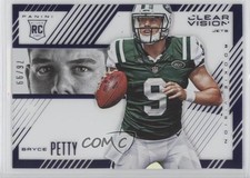 2015 Panini Clear Vision Rookie Vision Blue 76/99 Bryce Petty #RV-12 7l6