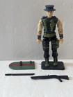 Vintage GI Joe 1989 NIGHT FORCE MUSKRAT 3.75" Figure Near Complete ARAH