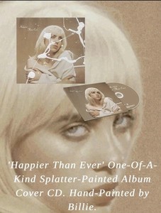 Billie Eilish Painted CD | eBay
