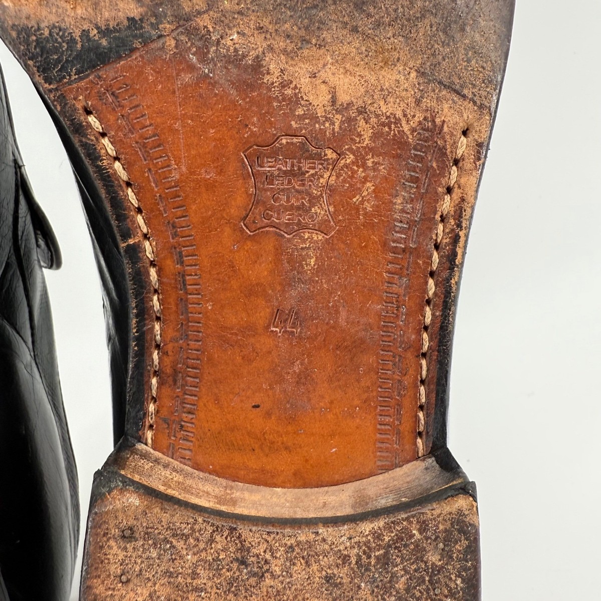 VTG Paco Liufau 11.5 M Mans Brown Genuine Lizard Horse Bit Loafers Men main image 4