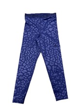 NIKE DRI FIT ICON CLASH FAST WOMEN'S RUNNING TIGHTS BLUE / LEO SIZE S NEW