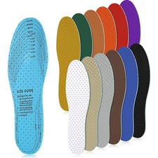 12 Pairs Shoe Insoles Women Thin Breathable Shoe Pads Inserts Ultra Soft Cush...