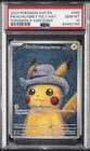 2023 POKEMON SVP EN-SV BLACK STAR PROMO #085 PIKACHU WITH GREY FELT HAT PSA 10