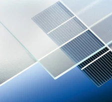 Etched Glass Sheets - 80" x 133" x 1/8" - Albarino