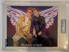 Elton John Autographed/Signed 8x10 Photo Who Believes in Angels PSA Encapsulated