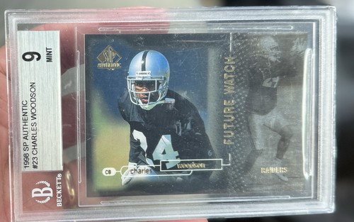 Charles Woodson #23 1998 SP Authentic card