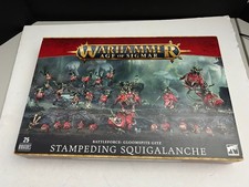 Warhammer Stampeding Squigalanche Goblins BRAND NEW COMPLETE Age of Sigmar OOP