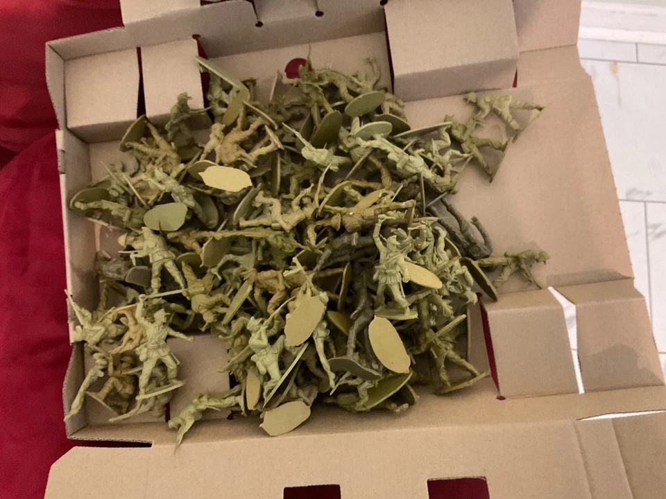 Tanques Jeeps Ect de plástico para hombres del ejército de los años 70 de colección, (más de 300+ asst. ¡Hombres del ejército!  Foto 2 de 4