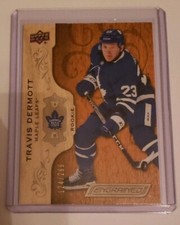2018-19 TRAVIS DERMOTT UPPER DECK ENGRAINED RC #'d 124/299