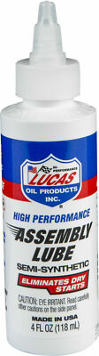 Lucas Oil 10152 High Performance Assembly Lubricant Semi-Synthetic Lube 4 oz