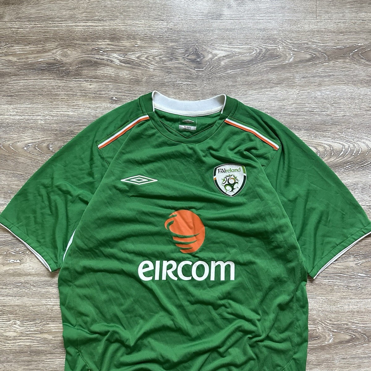 ウェア UMBRO - UMBRO 2004 Ireland football shirts IRELAND NATIONAL TEAM 2004 HOME FOOTBALL SHIRT SOCCER JERSEY
