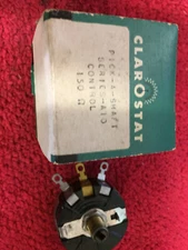 PICK A SHAFT SERIES A 10 CONTROL 150 OHM CLAROSTAT  NOS