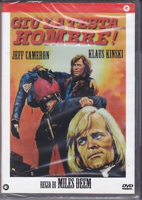 Dvd GIU' LA TESTA HOMBRE con Klaus Kinski nuovo 1971