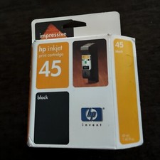 HP 45 Black Ink Cartridge 51645A - Genuine Brand New Open Box