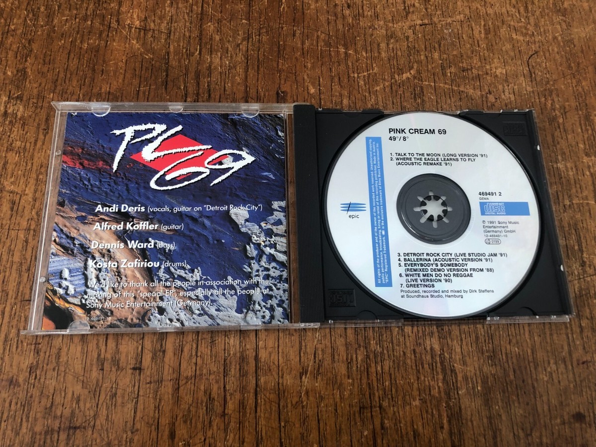 PINK CREAM 69 49° / 8° EP CD 1991 RARE Andy Deris Helloween | eBay