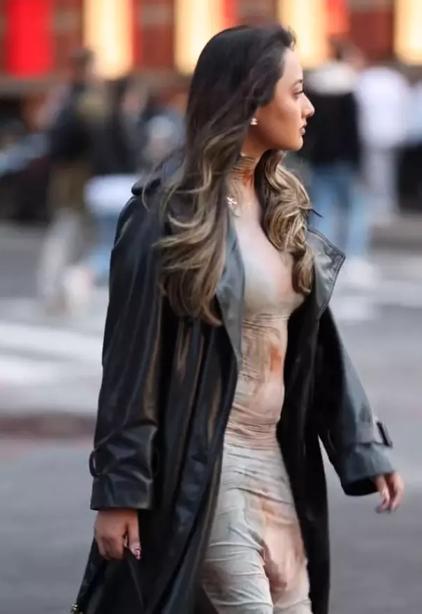 Zara leather trench cheap