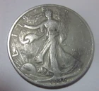 1936   Walking Liberty 90% Silver US Half Dollar
