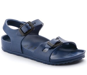 birkenstock blue rubber