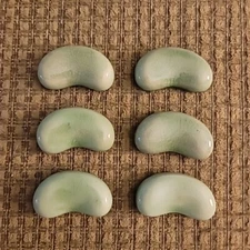 Vtg Chop Stix Rests (6) Green  1x2"