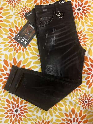 PRICE DROP Men s DSQUARED2 ICON Slim-Fit jeans 36 NEW WITH TAGS