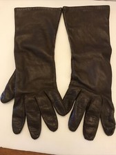 beautiful brown lady gloves