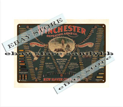 discount 1887 Cartridge Display firearm ammo metal tin sign gunsammo | eBay