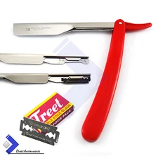 Straight Edge Men's Cut Throat Beard Styling Head Shaving Best Gift Shaving Kit 