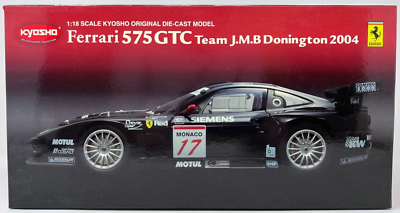 1/18 Kyosho Ferrari 575 GTC #17 Team JMB Donington 2004 (#08393C