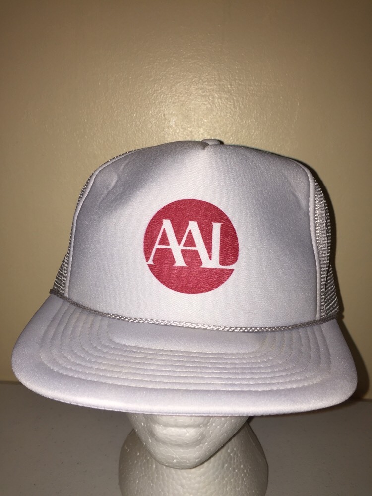 AAL NEW MESH SNAPBACK VINTAGE Trucker Hat Baseball Cap Retro Rare A