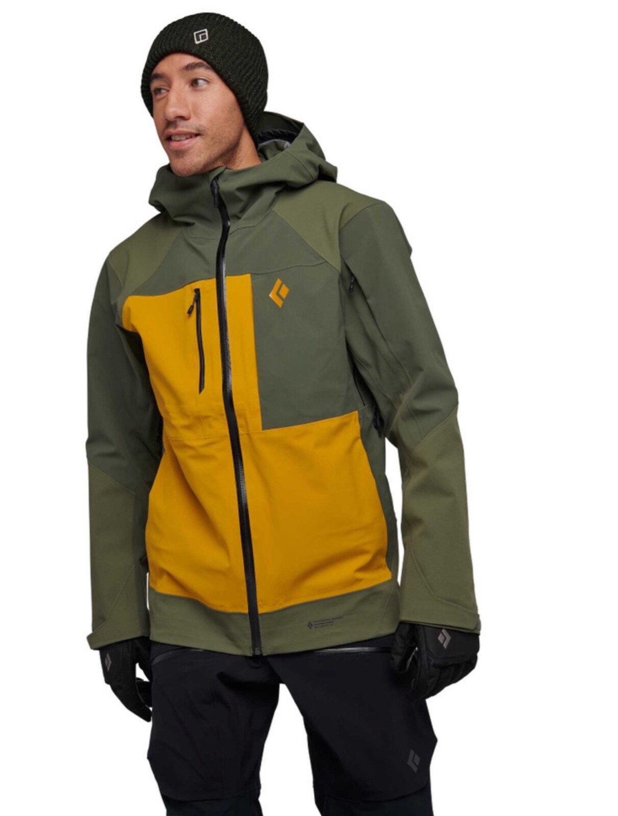 Black Diamond MEN'S RECON STRETCH PRO SHELL Ski Jacket Color Tundra