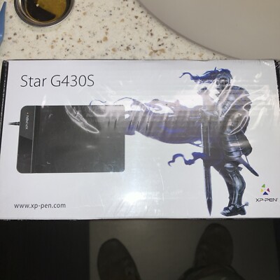 Brand New Stylus Xp-pen Star G430s 4 X 3 Inch Graphic Drawing Tablet for OSU