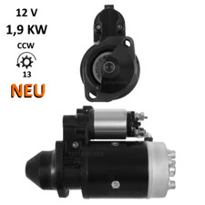 Anlasser für Bomag BW90A BW90T BW100D  Hatz Motor Z789 Z790 Z782 1B90 0001354106