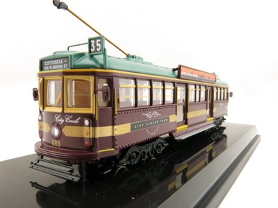 Cooee Static W6 CLASS DIECAST MELBOURNE TRAM CITY CIRCLE LINE LUCKY NO ...